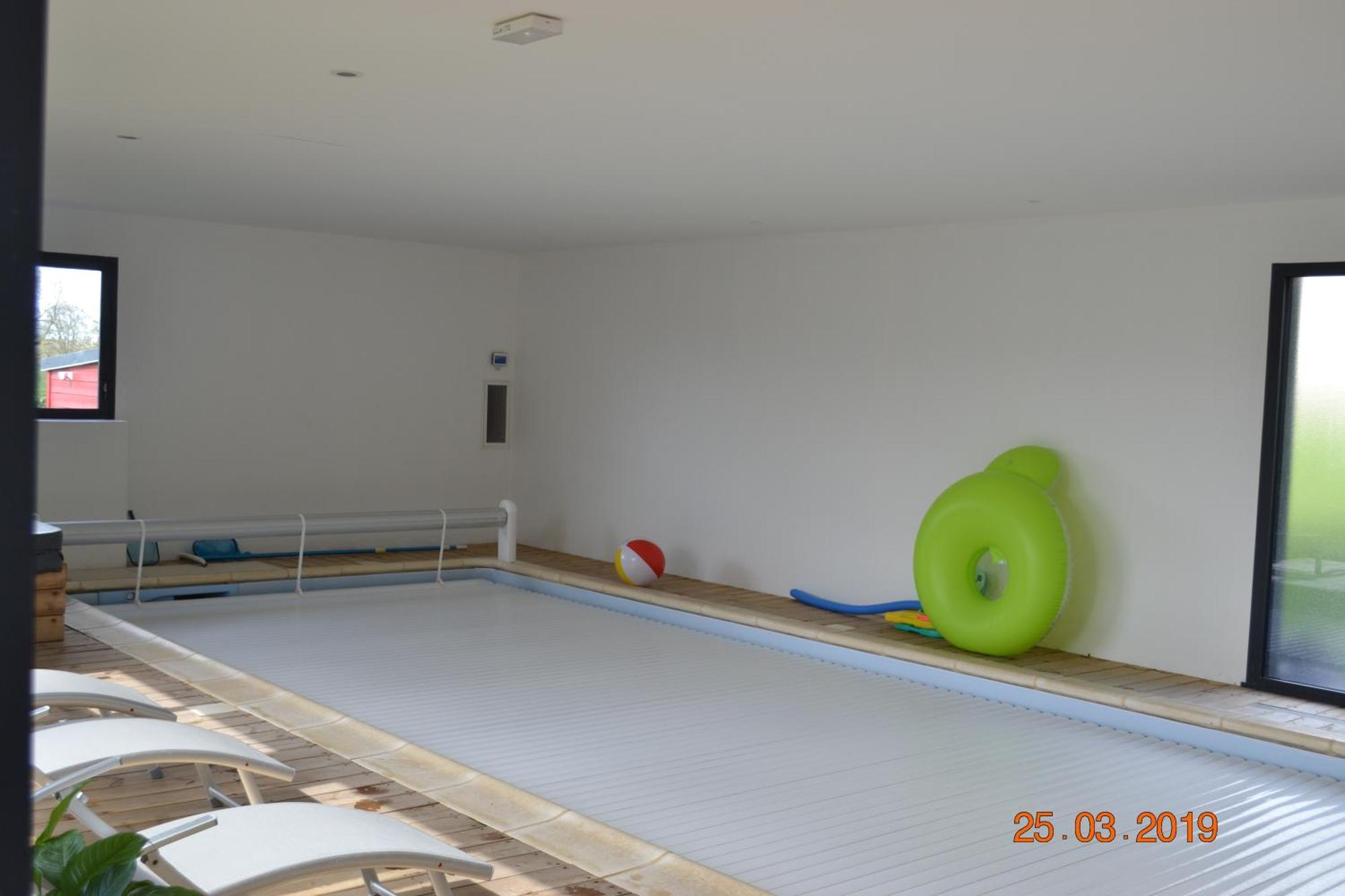 Piscine Interieure Privee Chauffee Toute L Annee Et Spa St Martin Saint-Martin-l'Hortier Exterior photo