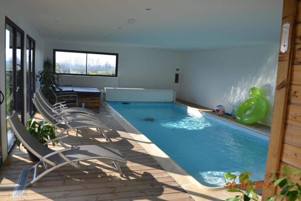 Piscine Interieure Privee Chauffee Toute L Annee Et Spa St Martin Saint-Martin-l'Hortier Exterior photo